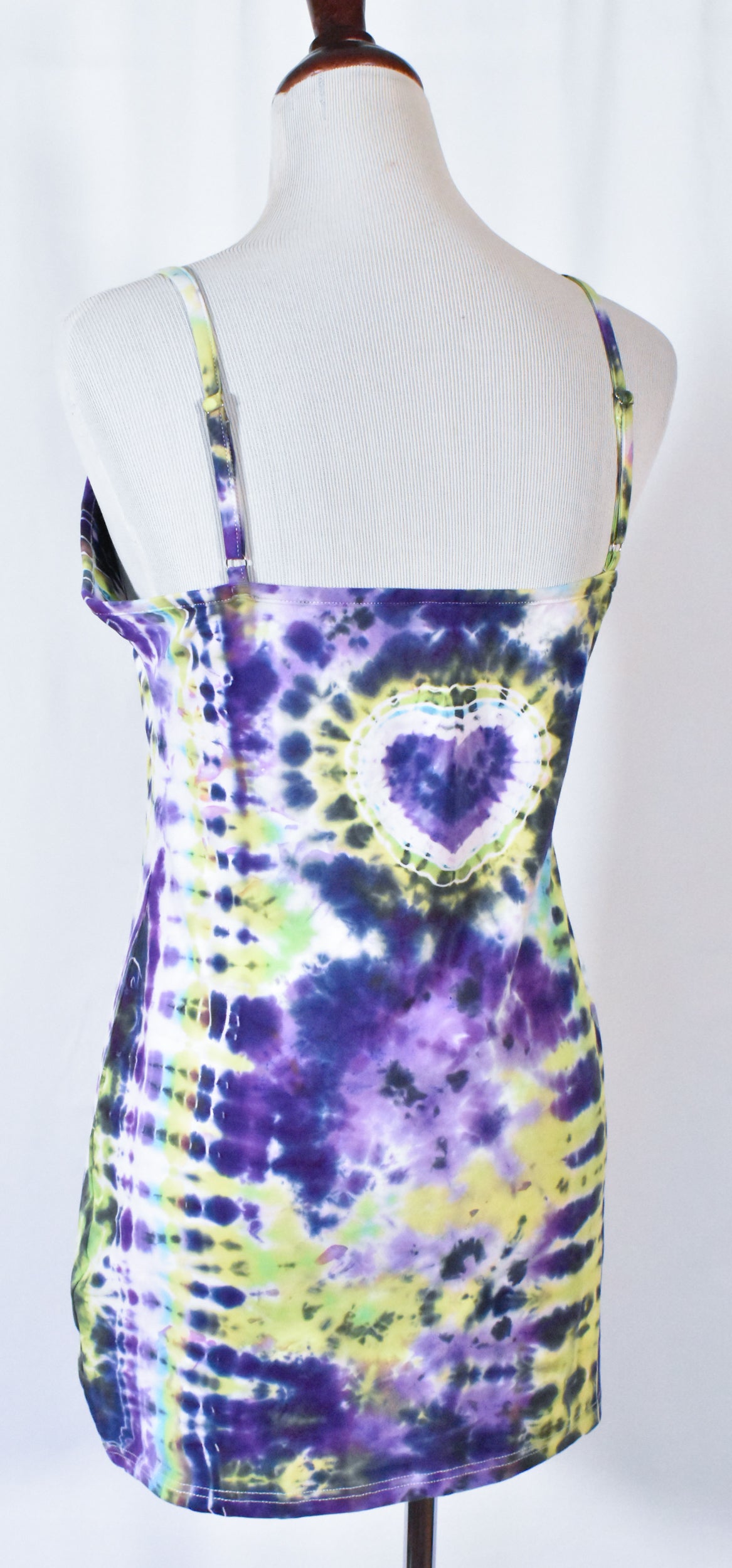 FROGGY Hot Gurl Tie Dyed Strappy Mini Tank Dress size XL