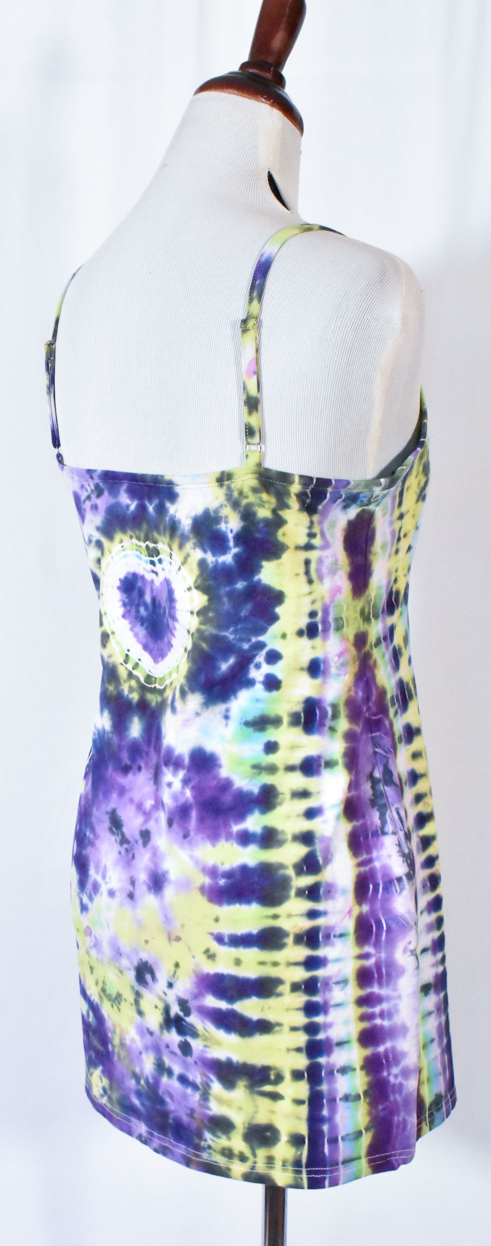 FROGGY Hot Gurl Tie Dyed Strappy Mini Tank Dress size XL