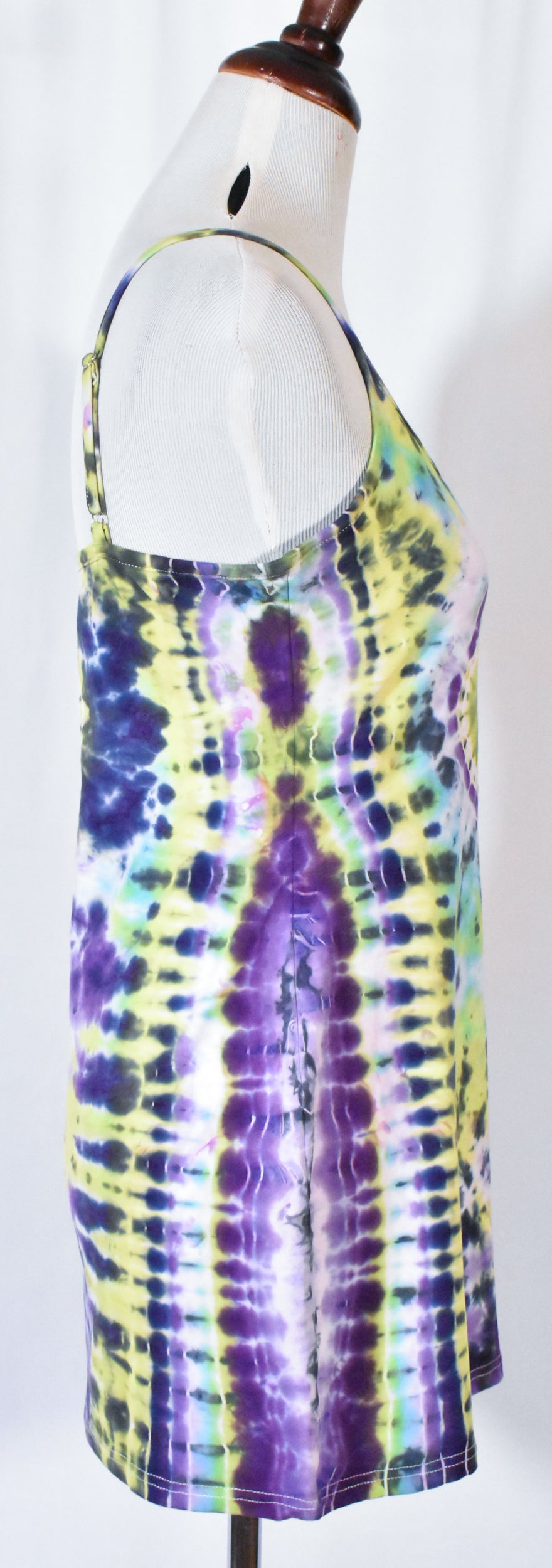 FROGGY Hot Gurl Tie Dyed Strappy Mini Tank Dress size XL