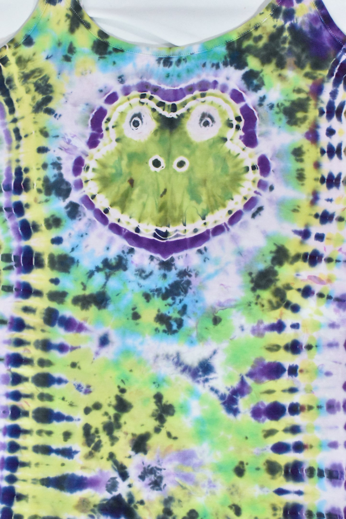 FROGGY Hot Gurl Tie Dyed Strappy Mini Tank Dress size XL