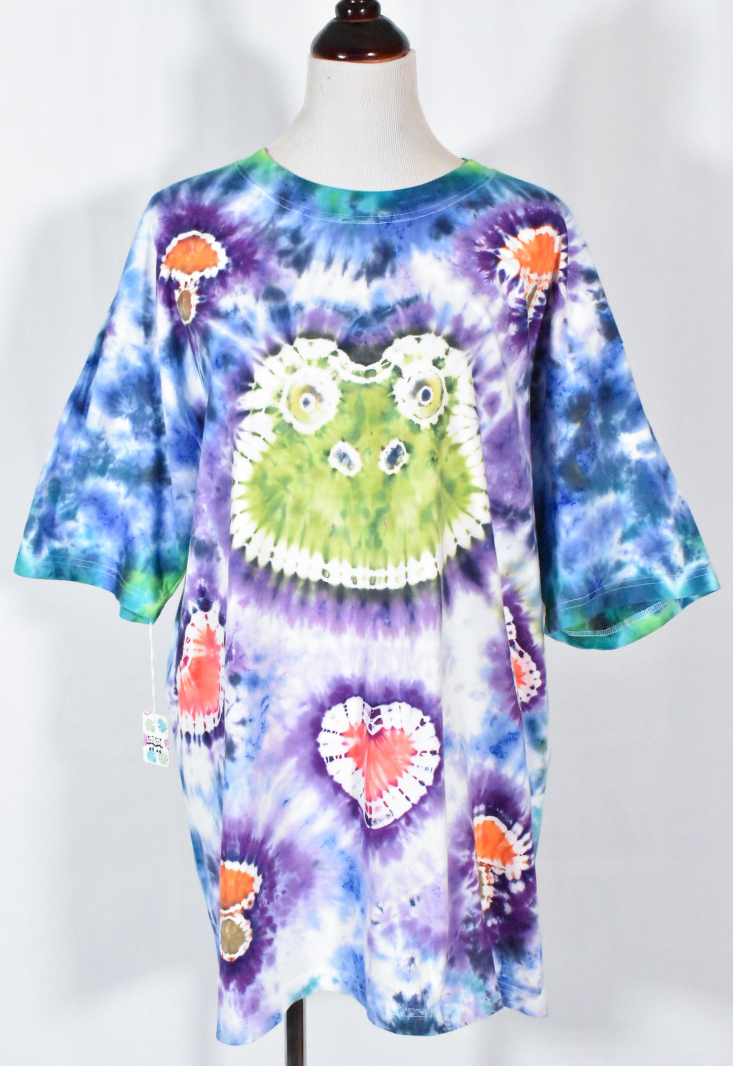 Frog HEART Shroom Cotton Tee size XXL 2XL