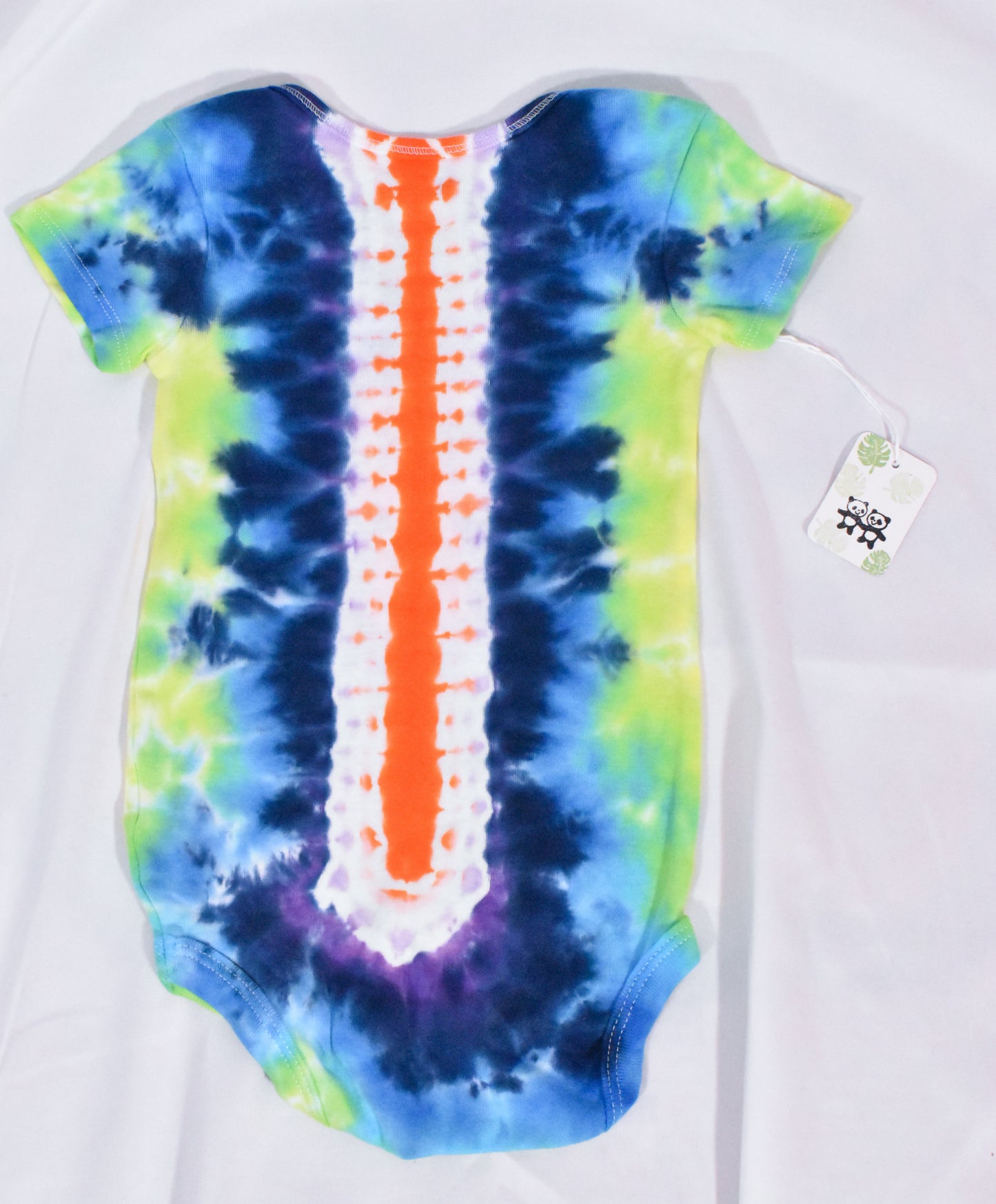 Mushroom Tie Dye Cotton Onesie Baby size 18 mo