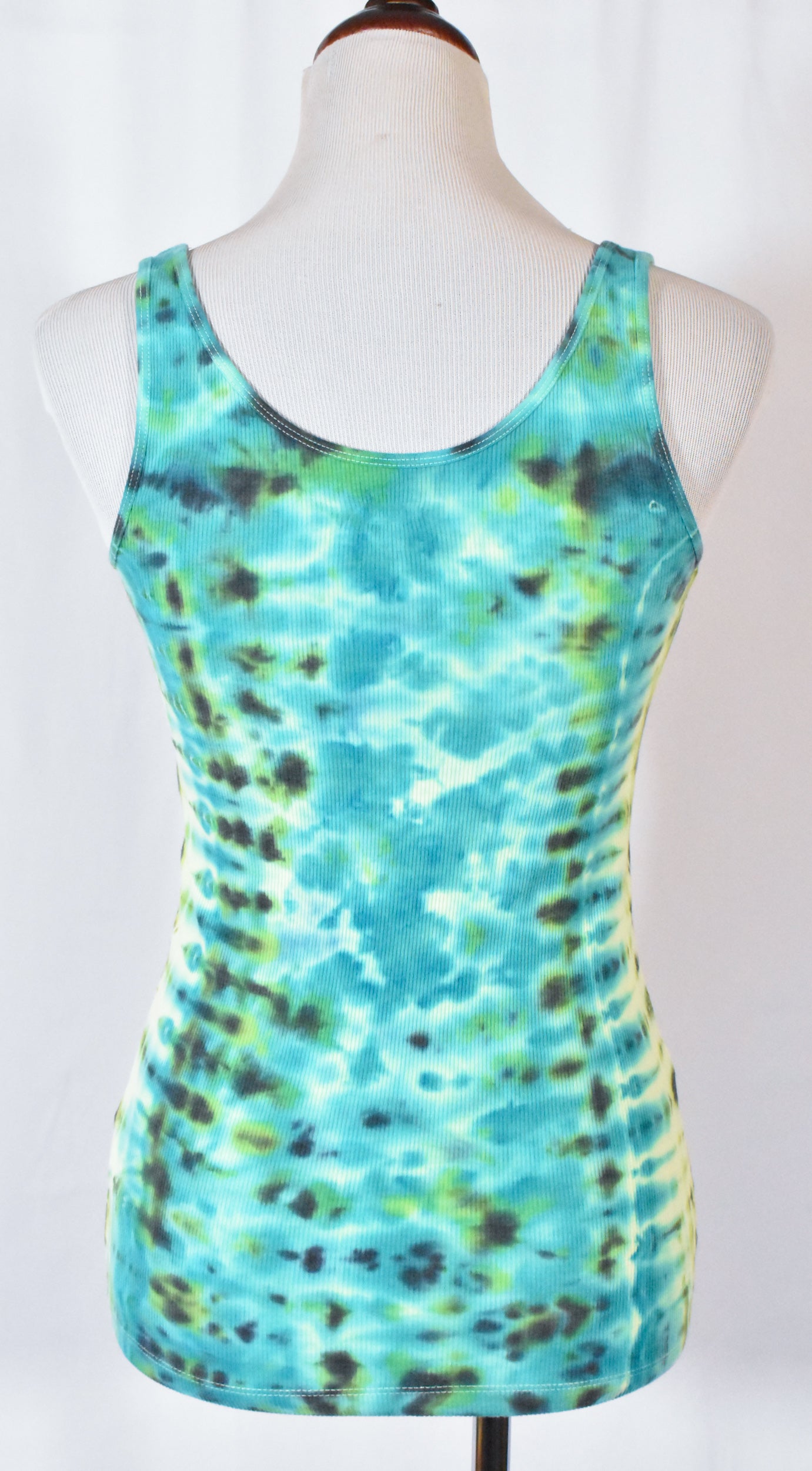 MUSHROOM Cotton Stretch Slim Fit Tank Top Women's size Small