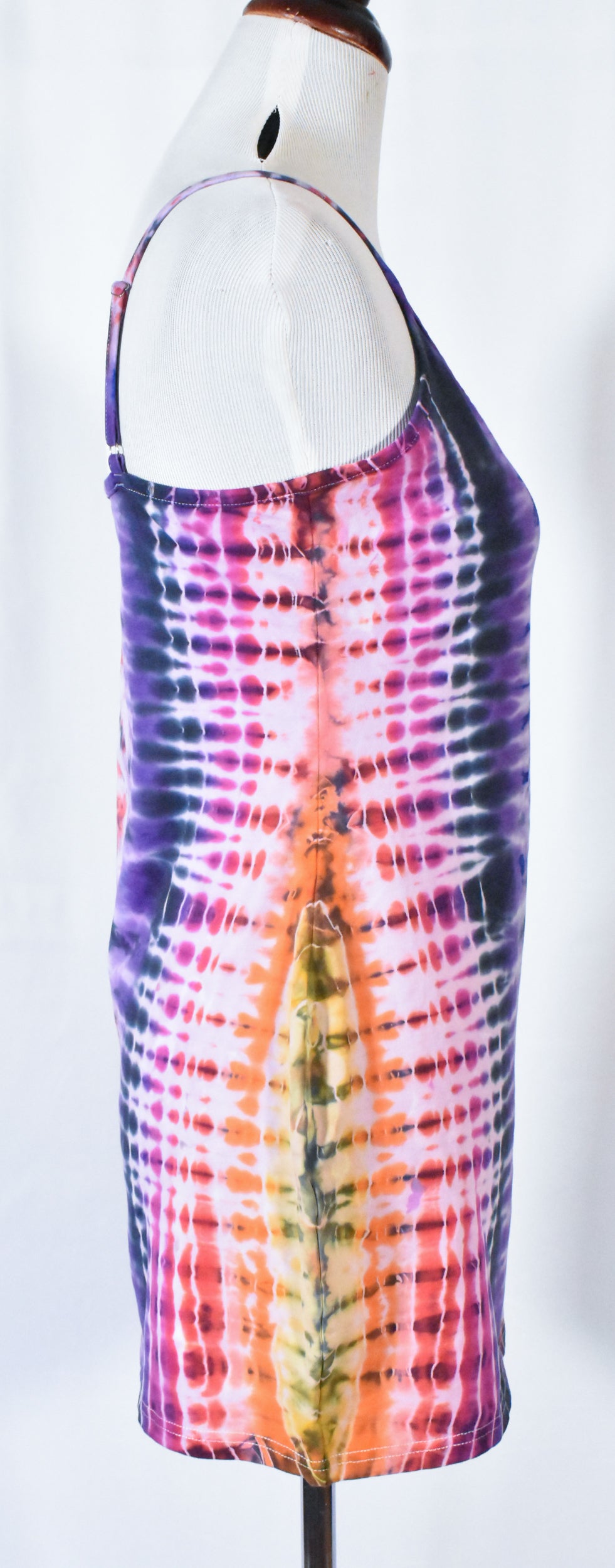 HOT Gurl Tie Dyed Strappy Mini Tank Dress size XL