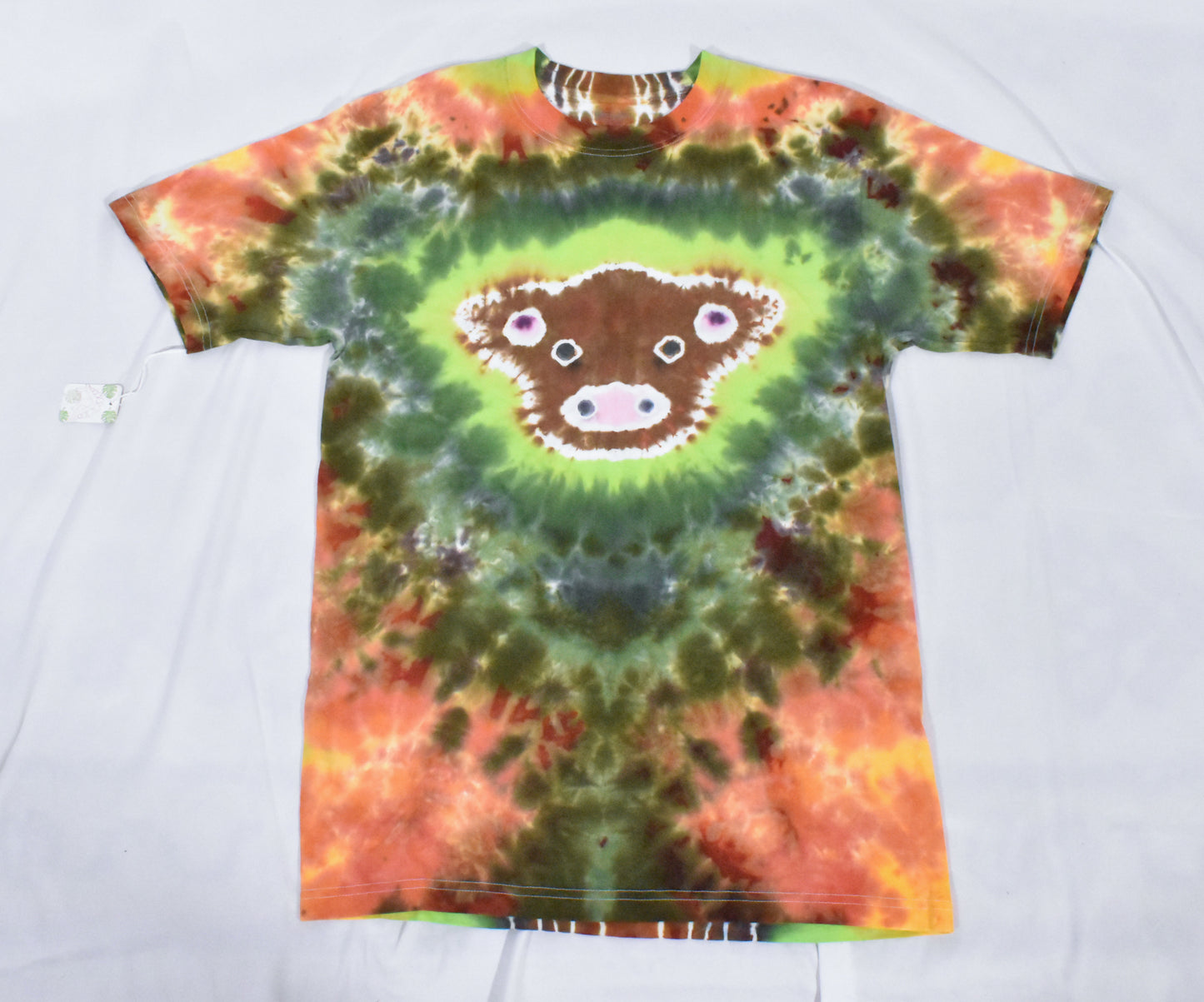 How Now BROWN Cow? Cotton Tee size Medium