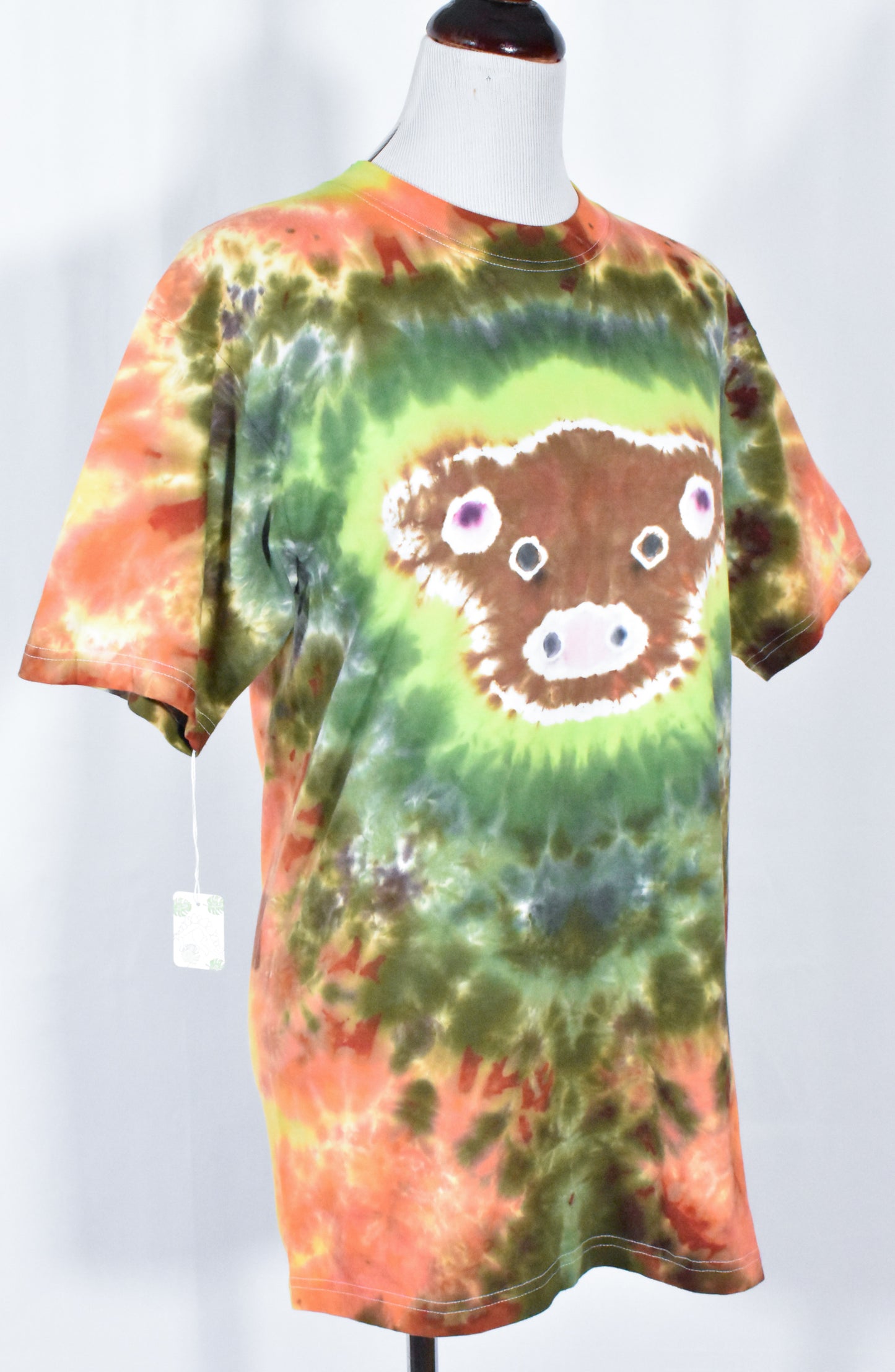 How Now BROWN Cow? Cotton Tee size Medium