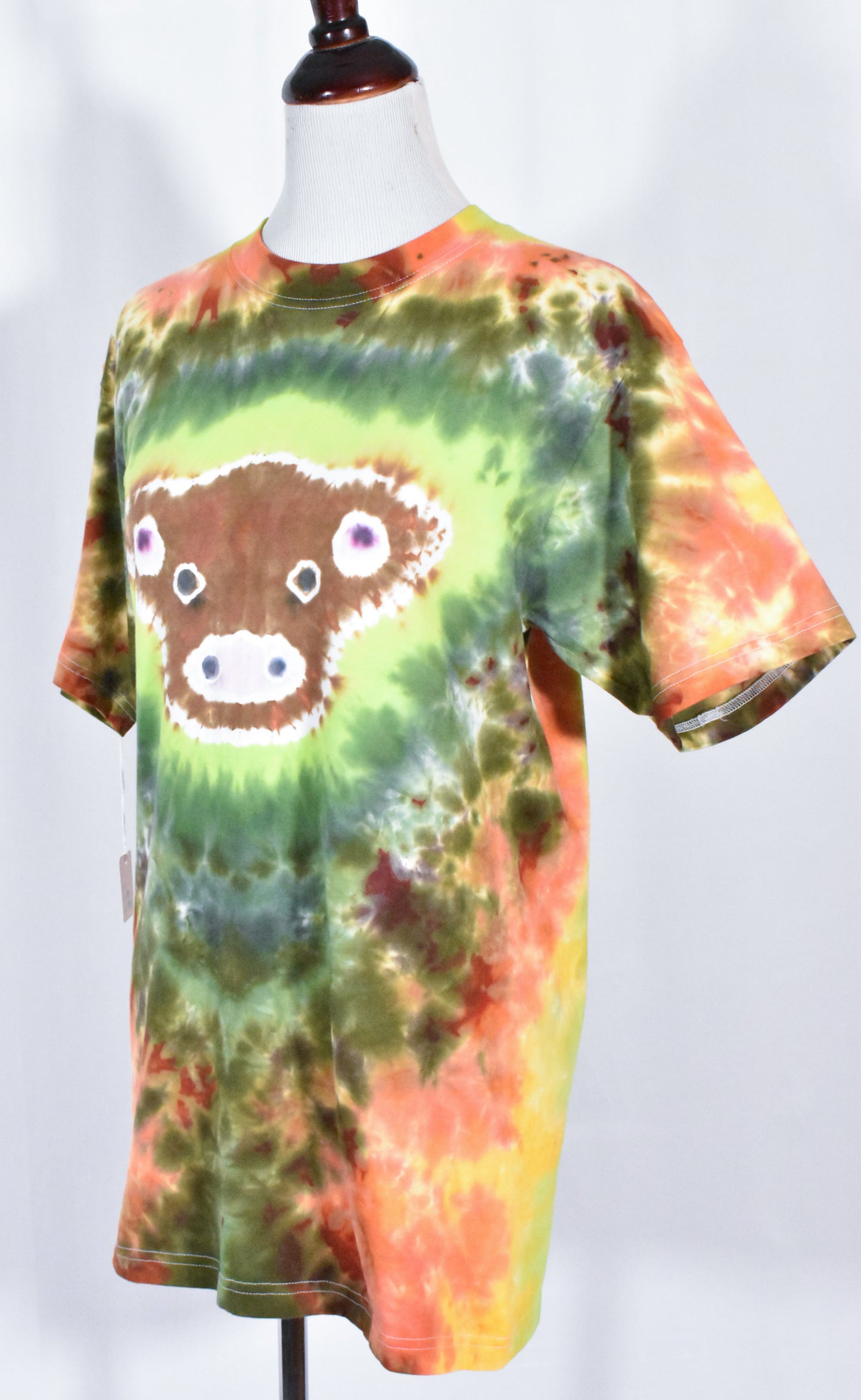 How Now BROWN Cow? Cotton Tee size Medium