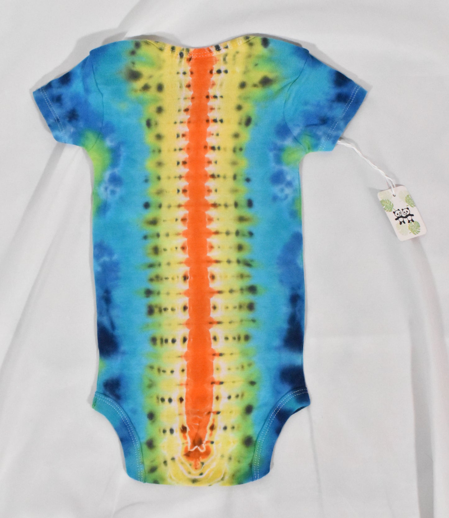 Big HEART Tie Dye Cotton Onesie Baby size 12 mo