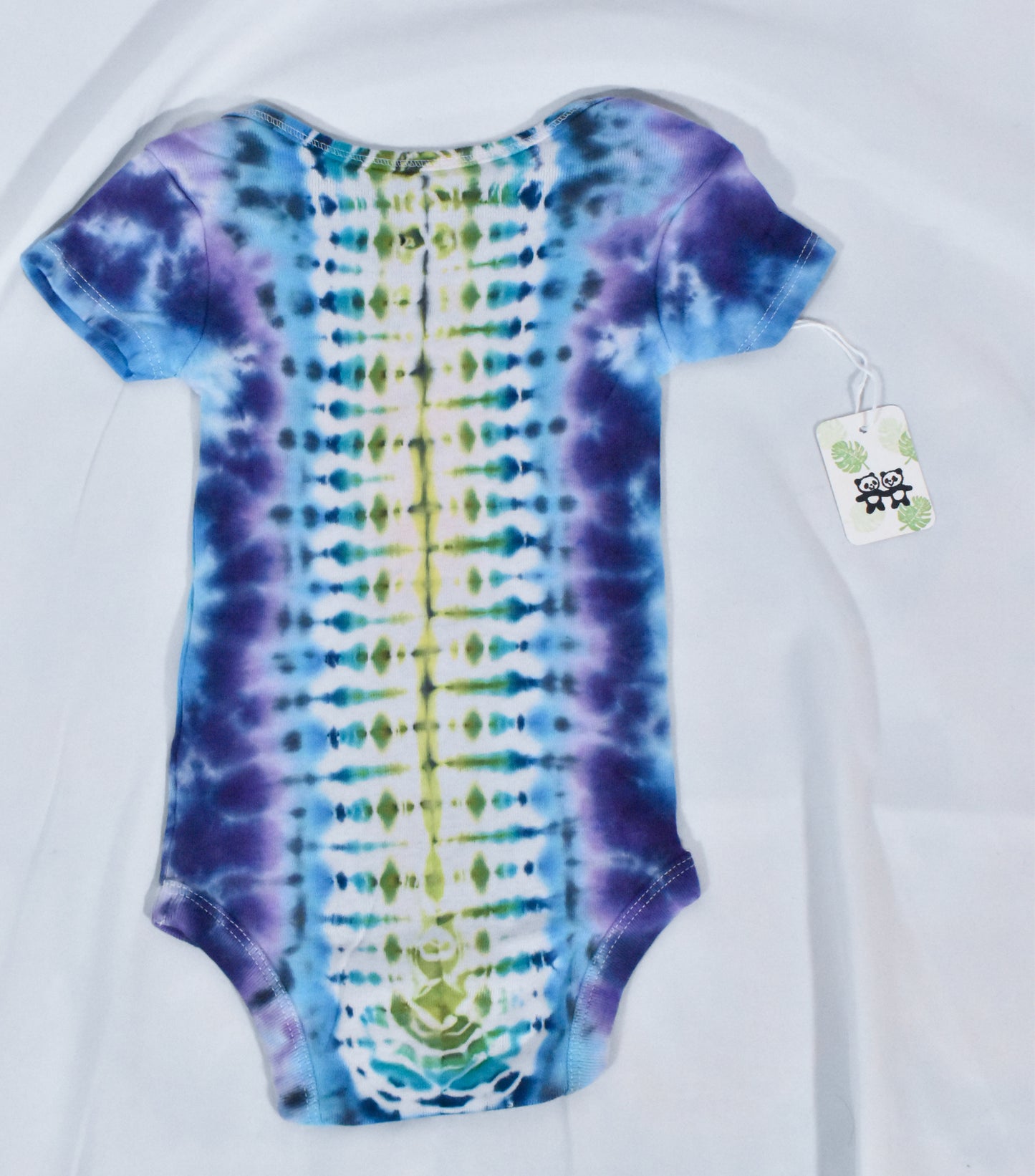 Mushroom Tie Dye Cotton Onesie Baby size 6-9 mo