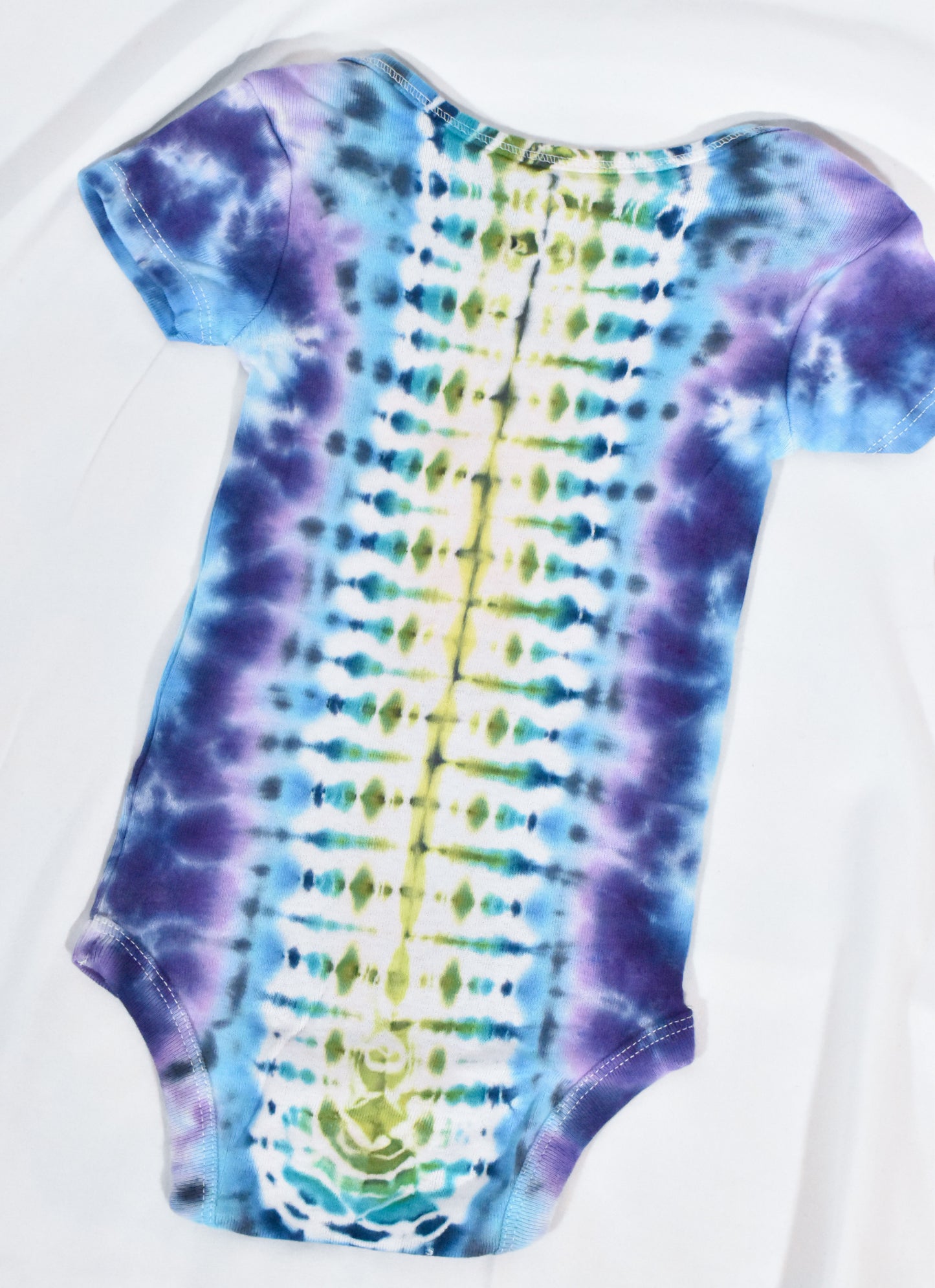 Mushroom Tie Dye Cotton Onesie Baby size 6-9 mo